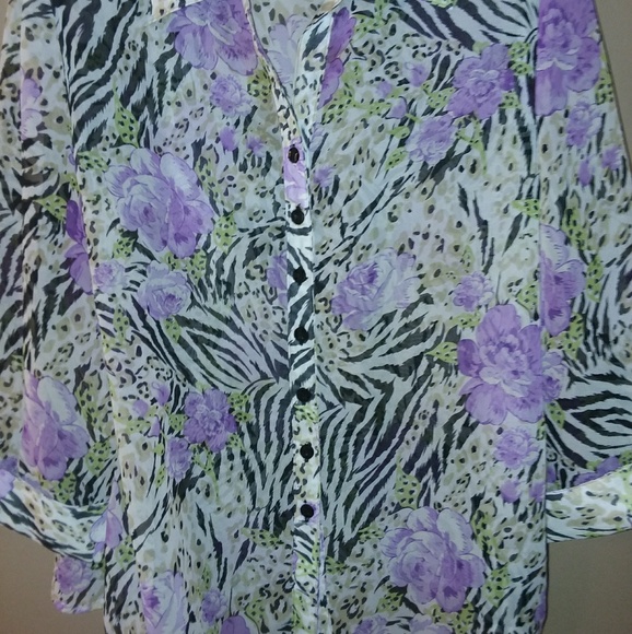 💲5/$25💲BEA Classics Ladies Blouse Size XL - Picture 7 of 8